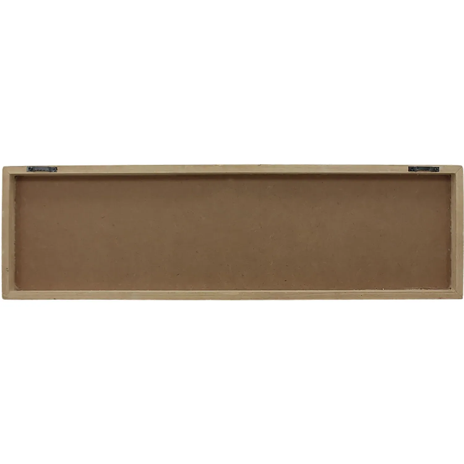 Welcome Home Beaded Wooden Plaque - Brown