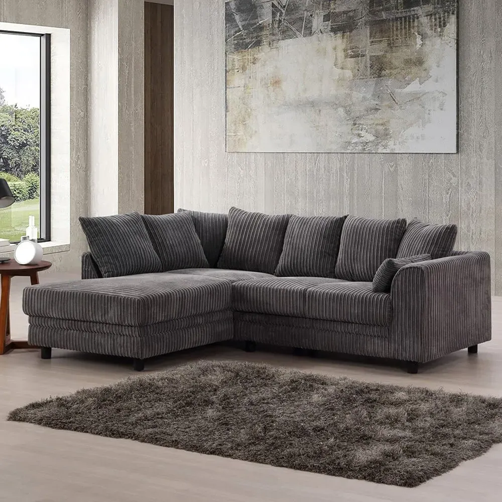 Wembury Right Hand Chaise Sofa - Grey