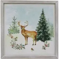 Whimsical Stag Framed Art