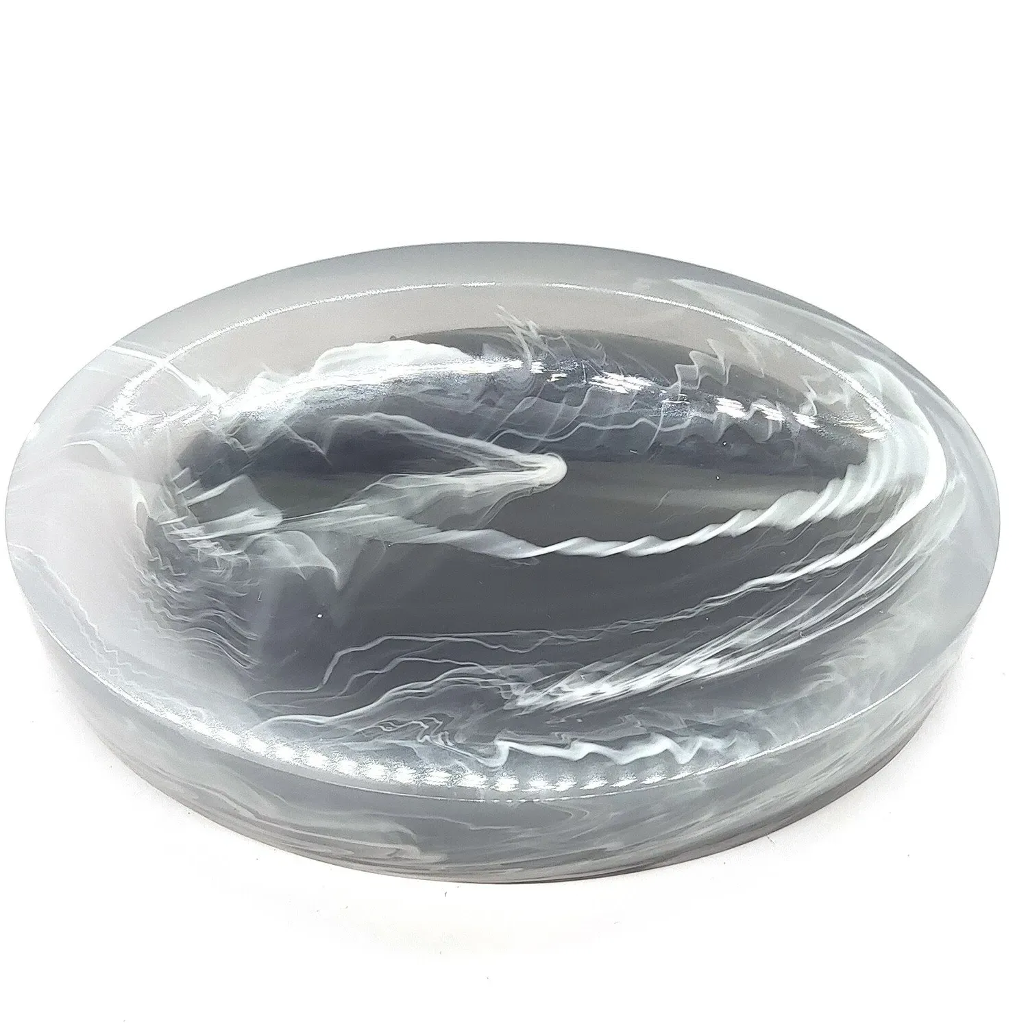 Whisper Marble Soap Dish - Black