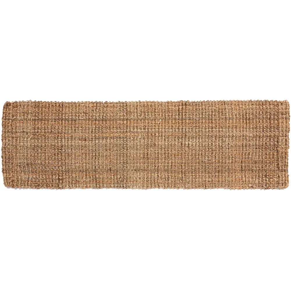 Whitefield Textured Boucle Runner - Natural, Jute