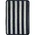 Wide Stripe Doormat - Black