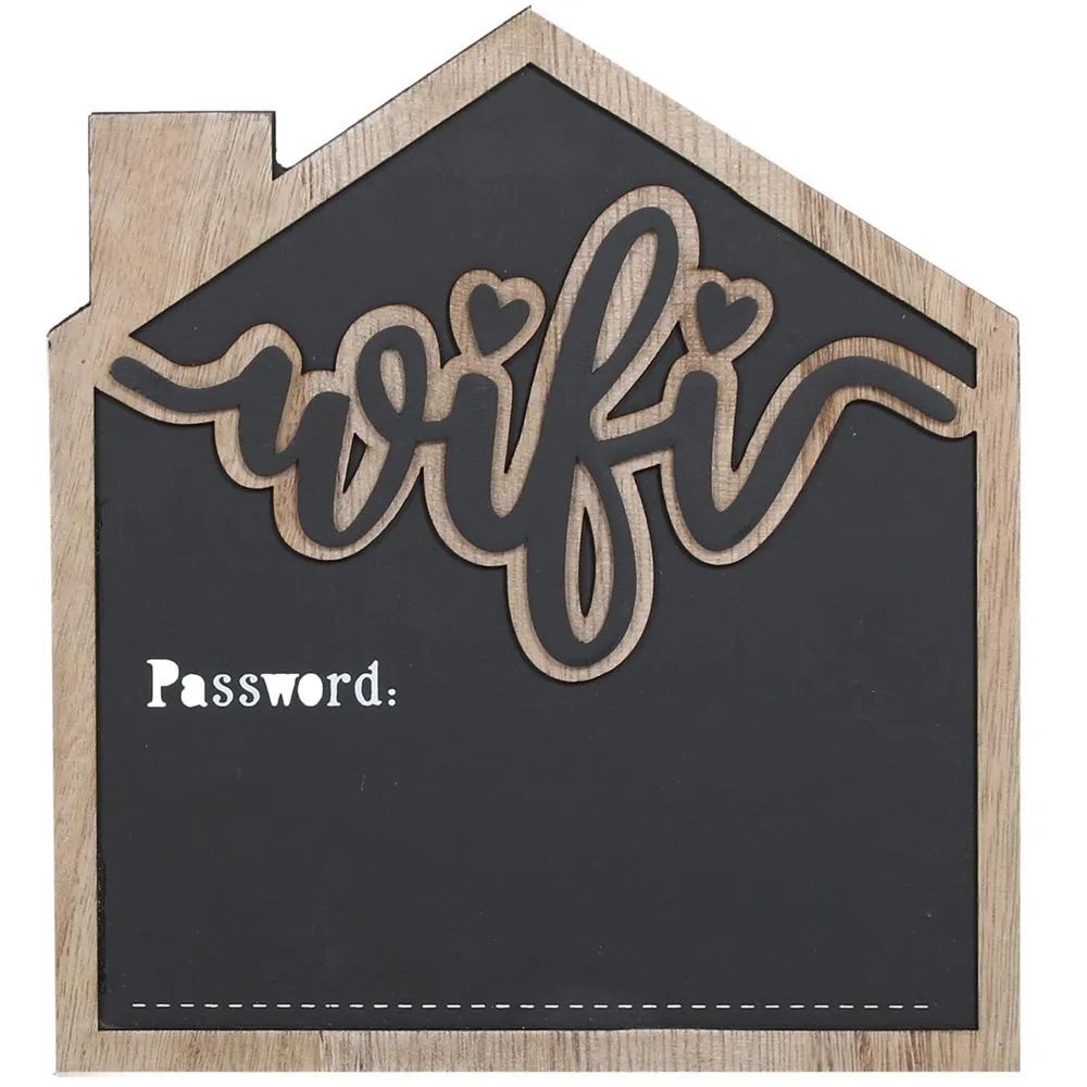 WiFi House Chalkboard Plaque image
