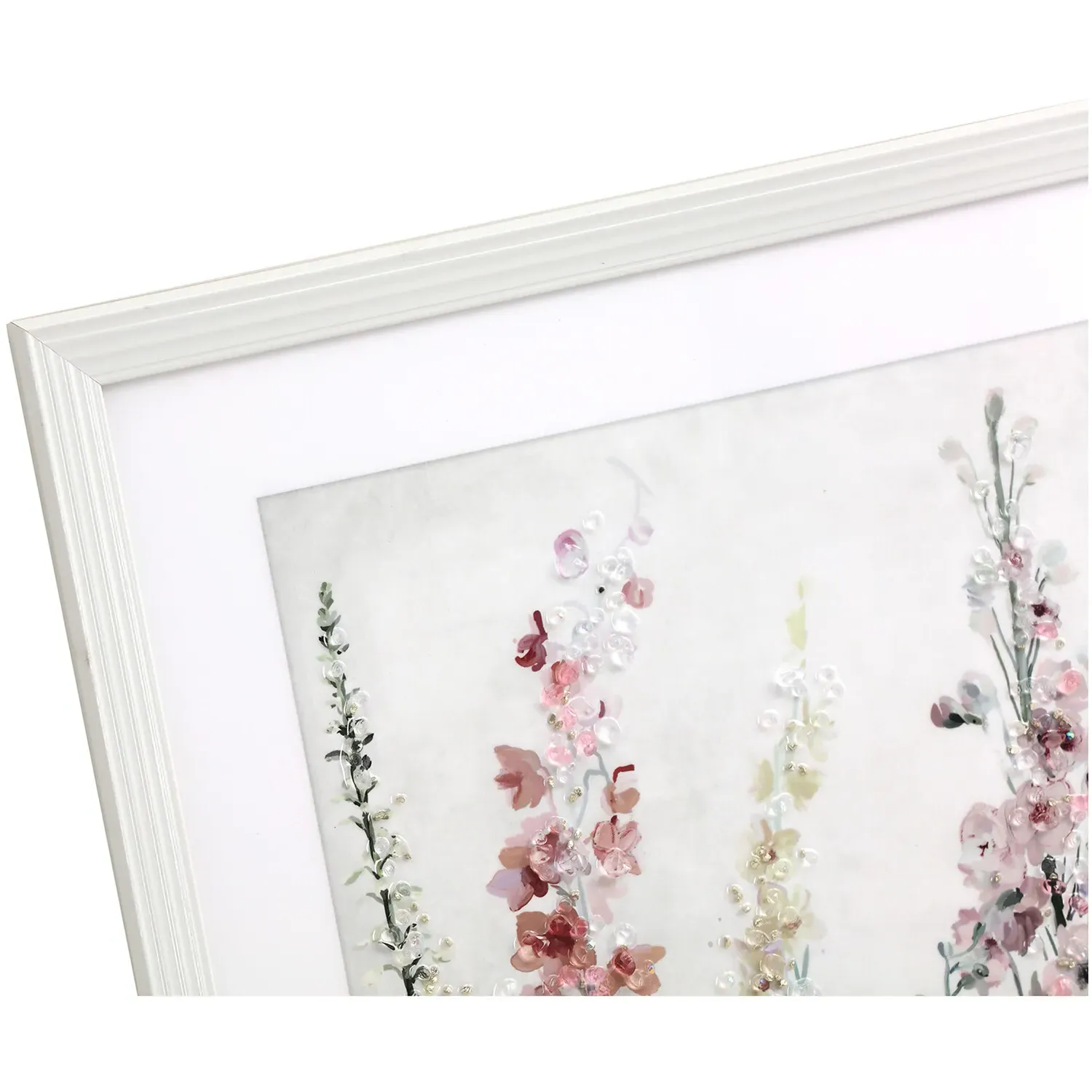 Wildflower Framed Crystal Art