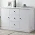 Windsor 2 Door 3 Drawer Sideboard - White