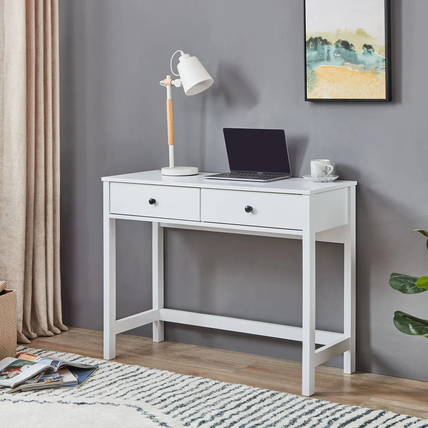 Windsor Dressing Table - White image