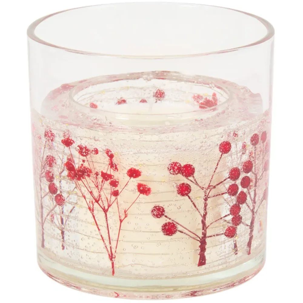 Winter Berry XL LED Candle