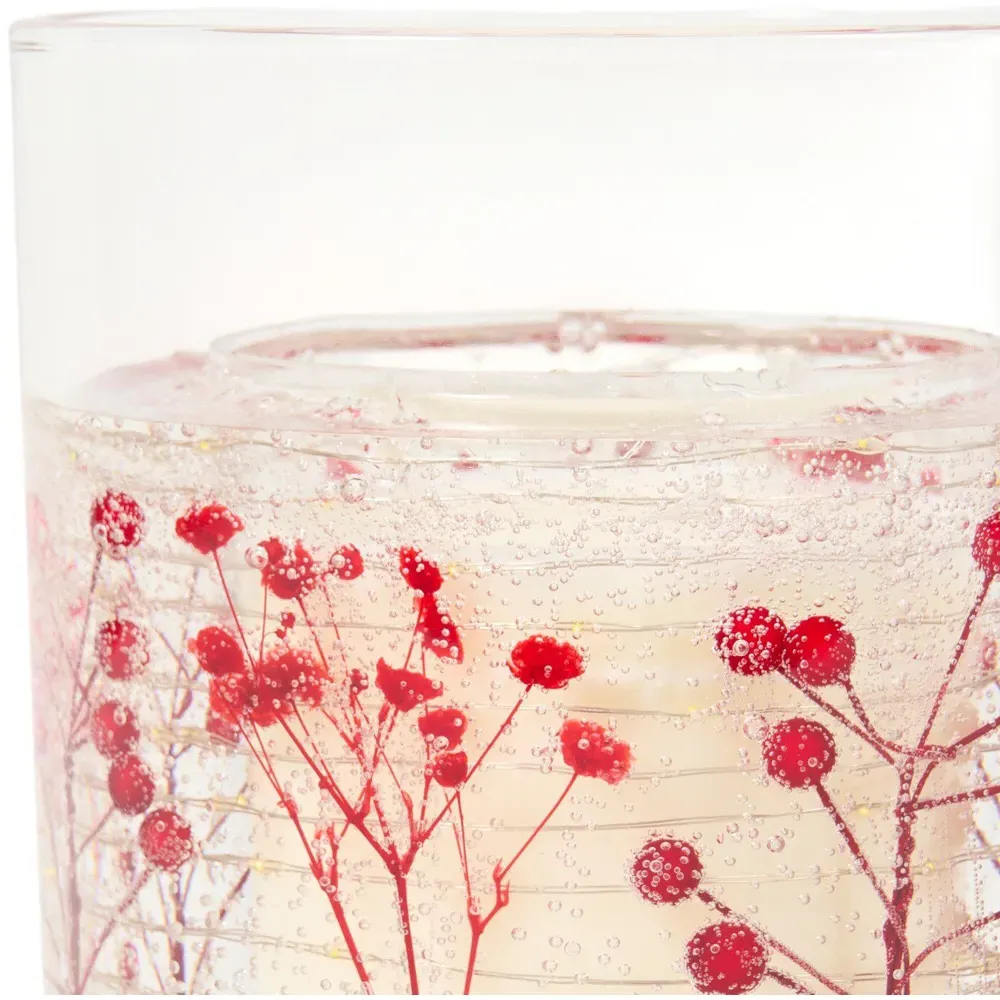 Winter Berry XL LED Candle
