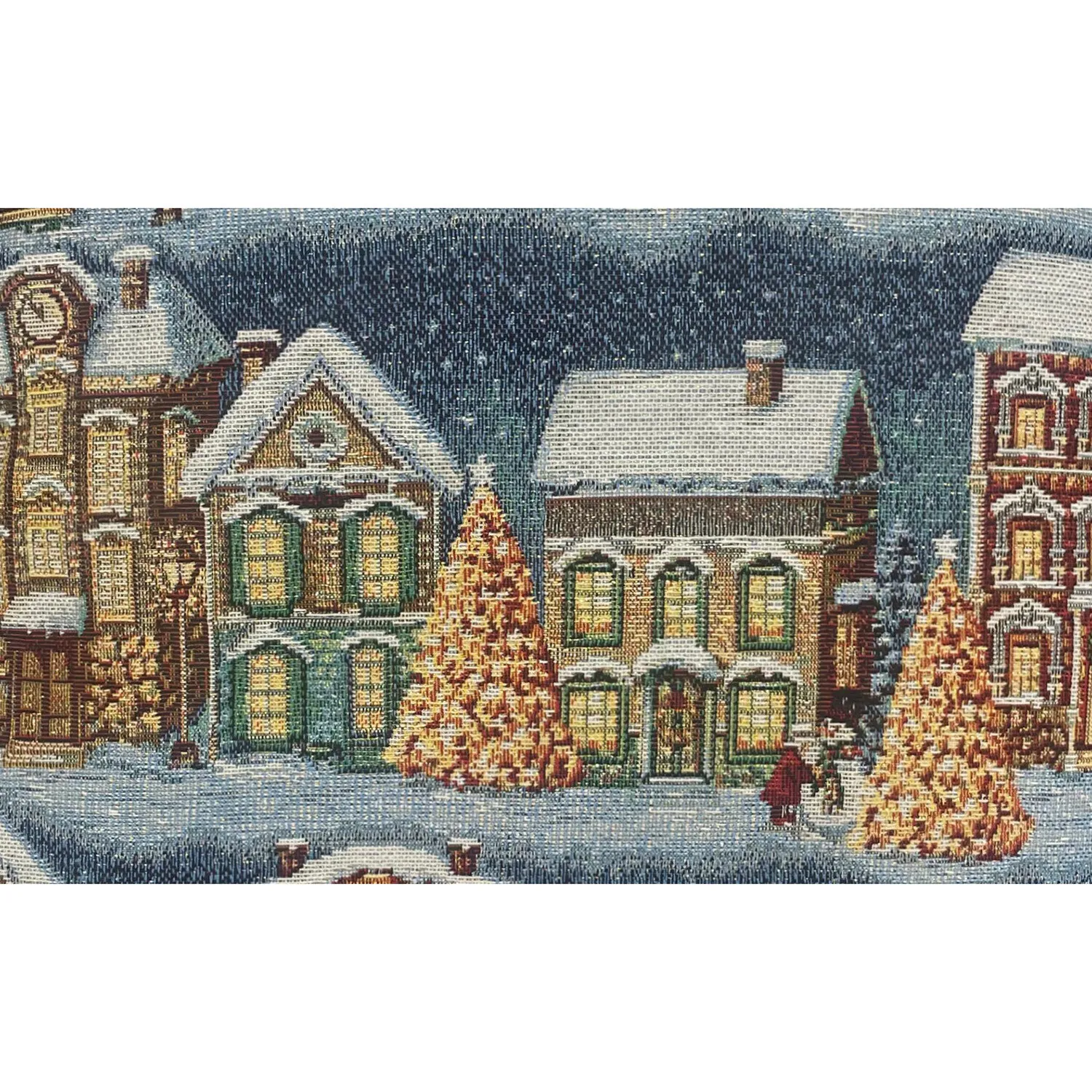 Winter House Tapestry Cushion