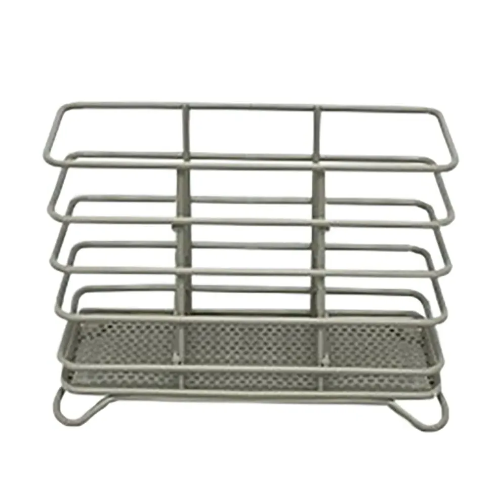 Wire Cutlery Holder - Grey image