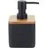 Wood Geo Soap Dispenser - Black