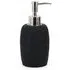 Wood Grain Soap Dispenser - Black