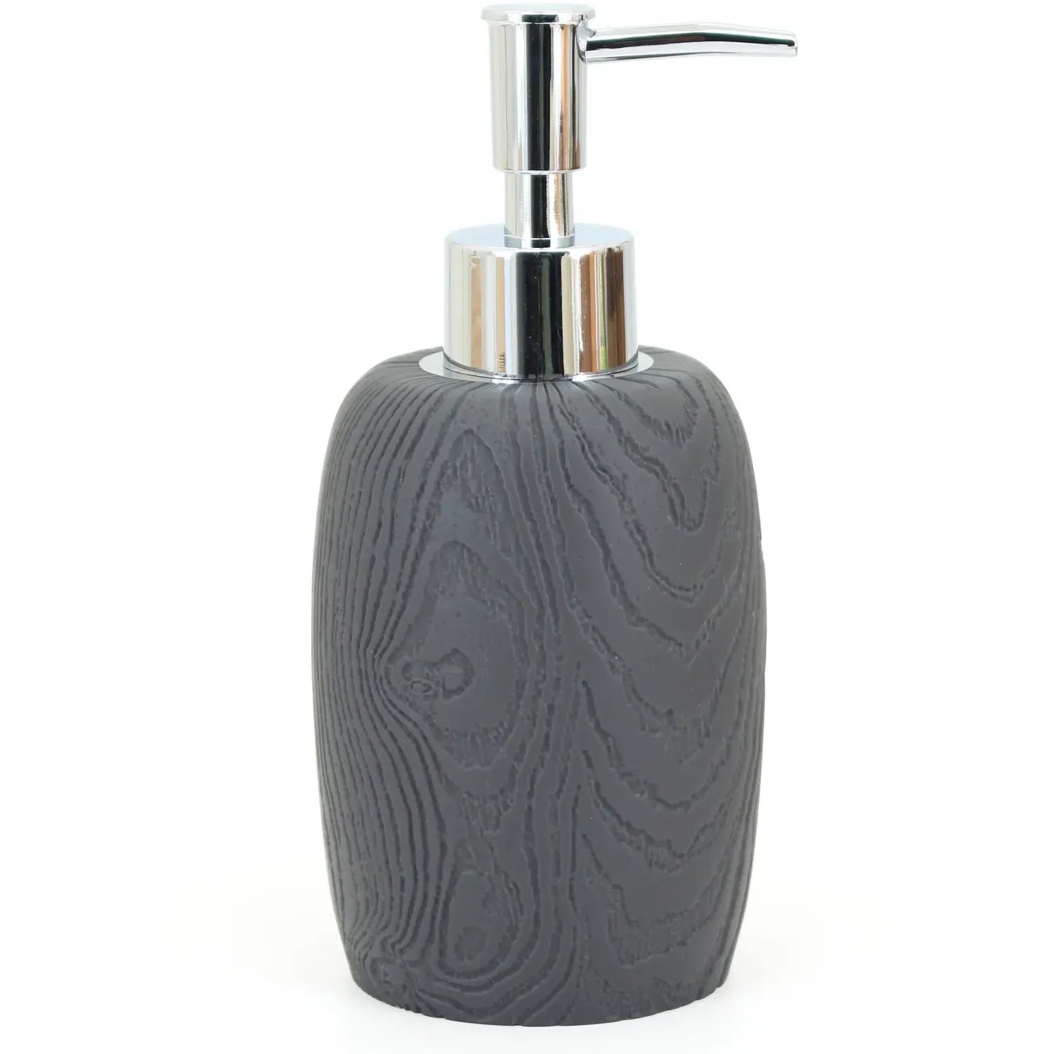 Wood Grain Soap Dispenser - Grey