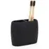 Wood Grain Toothbrush Holder - Black