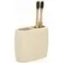 Wood Grain Toothbrush Holder - Natural