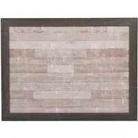 Wooden Lap Tray with Cushion - Dark Brown