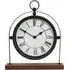 Wooden Mantle Clock - Black