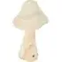 Wooden Mushroom Ornament - Natural