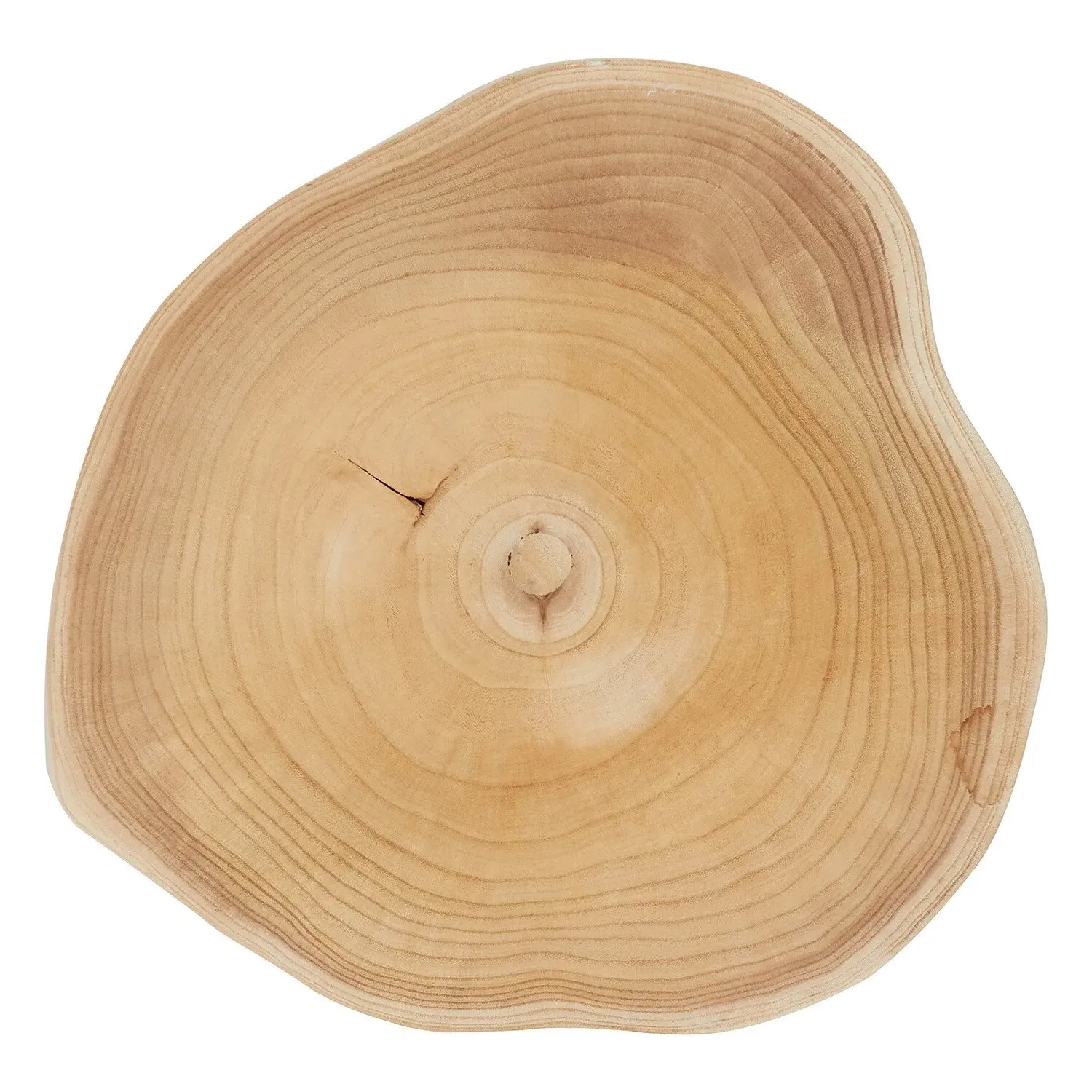 Wooden Slice Centrepiece 42cm - Natural image