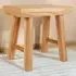 Wooden Stool - Brown