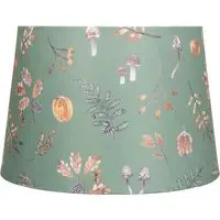 Woodland Autumn Lamp Shade - Green