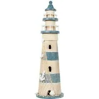 Woodwash Lighthouse Ornament - Multicolour