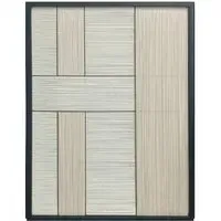 Woven Neutrals Framed Art - Brown