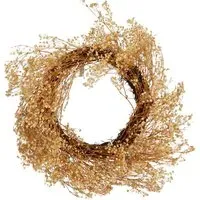 Wreath with Dried Gypsophila - Natural