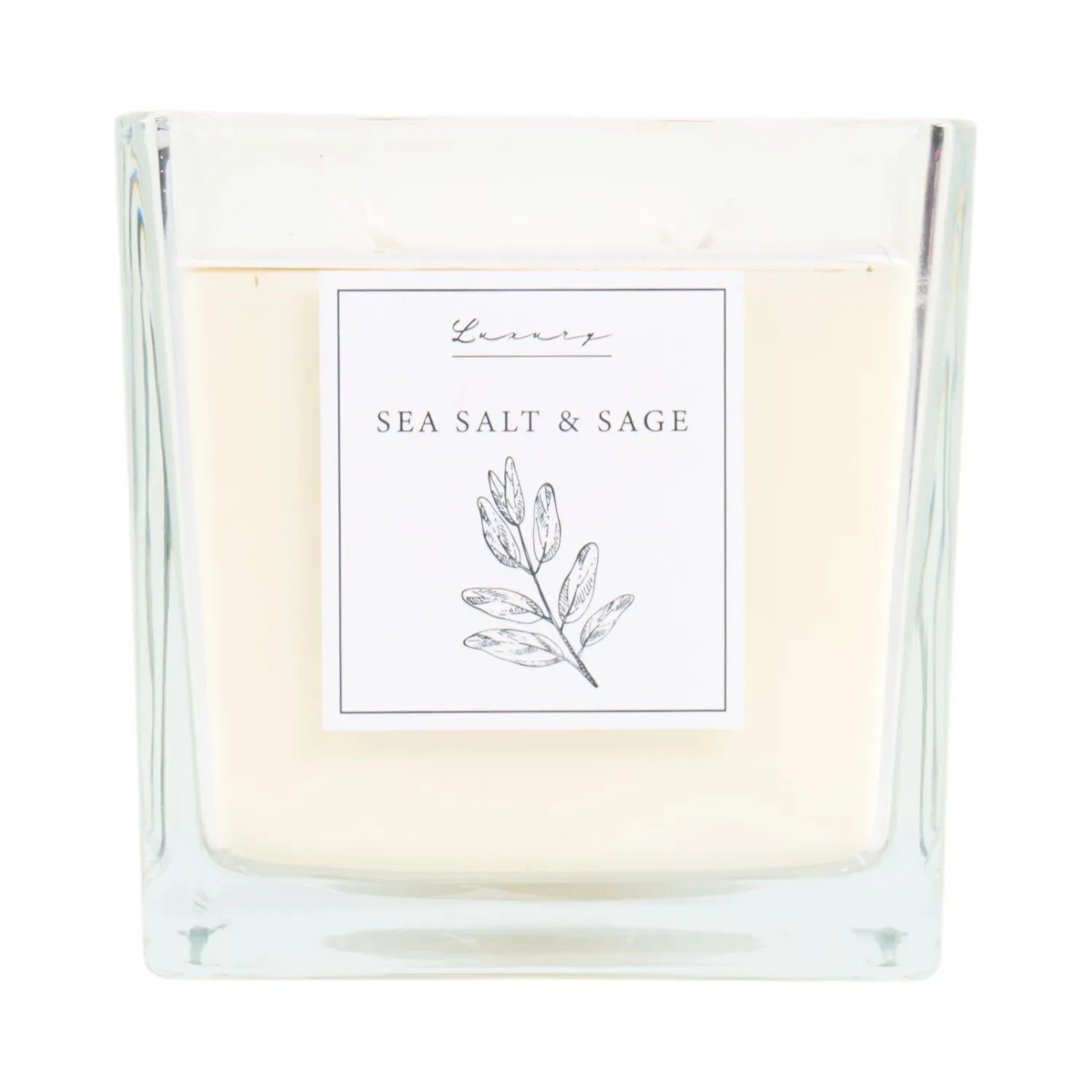 XL Square Candle Sea Salt and Sage image