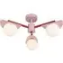 Yasmin Abstract Ceiling Fitting - Pink