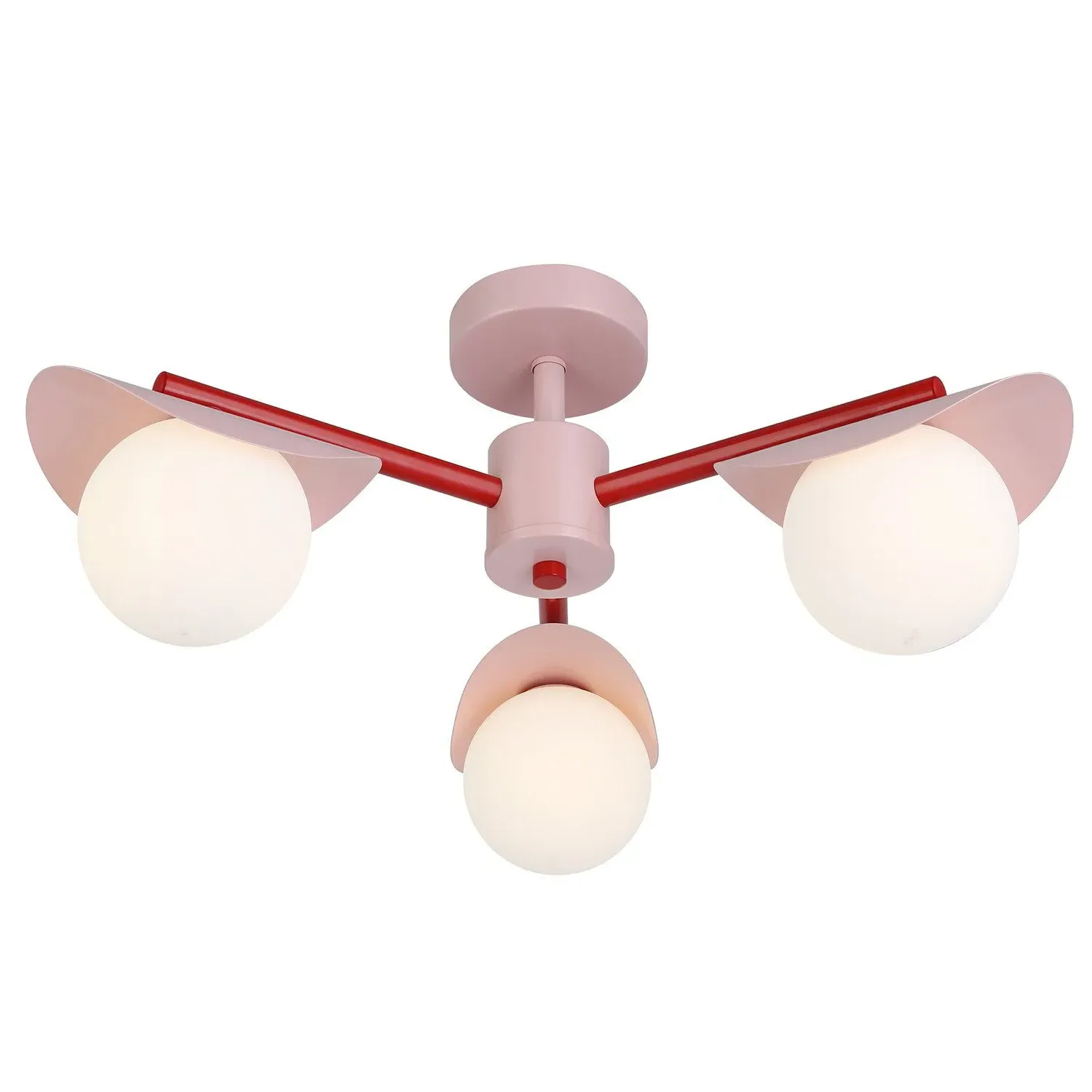 Yasmin Abstract Ceiling Fitting - Pink image