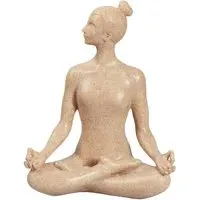 Yoga Pose Figure - Natural