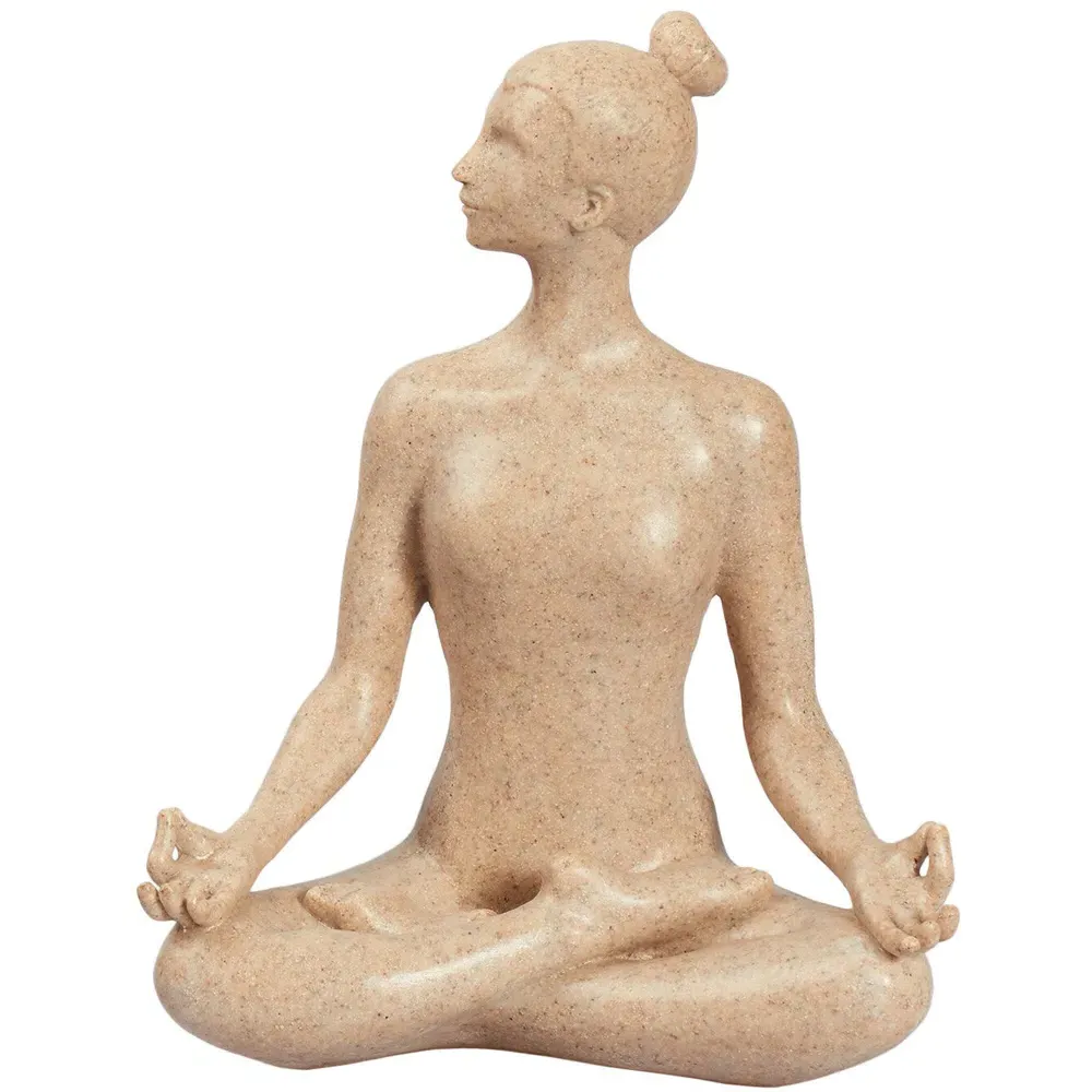 Yoga Pose Figure - Natural