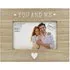 You and Me Rectangular Photo Frame - Wood