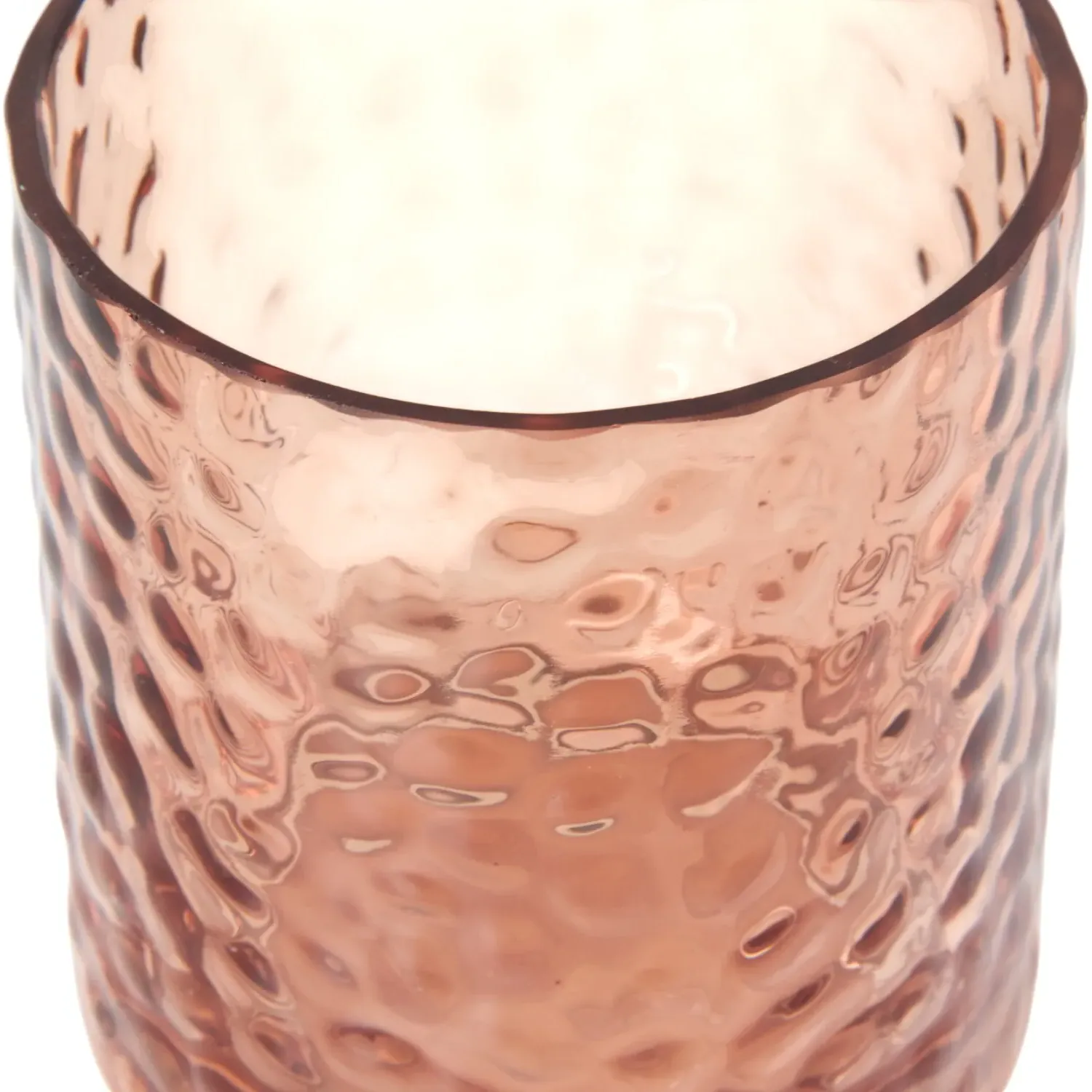 Zara Hurricane Candle Holder - Hammered Finish