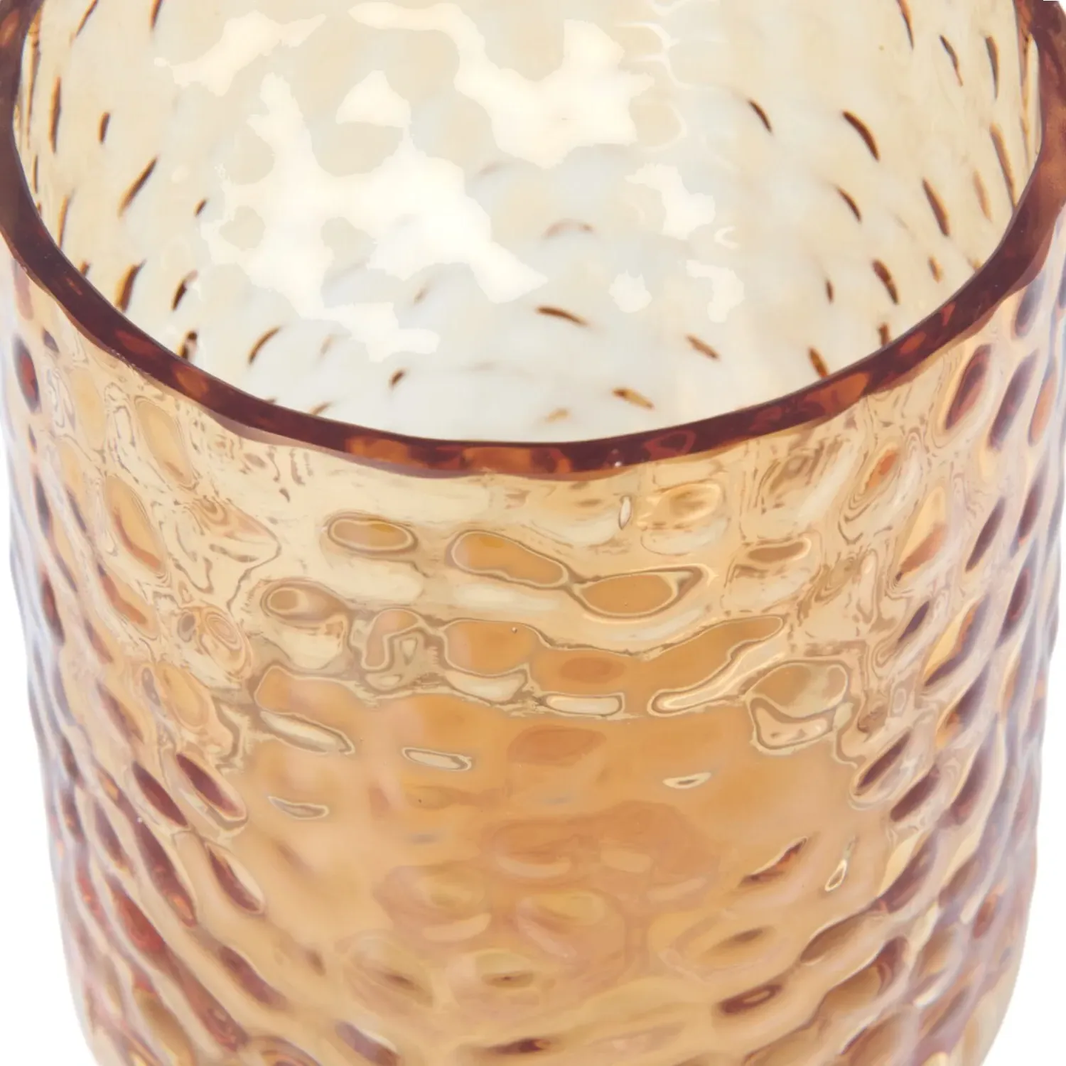 Zara Hurricane Candle Holder - Hammered Finish