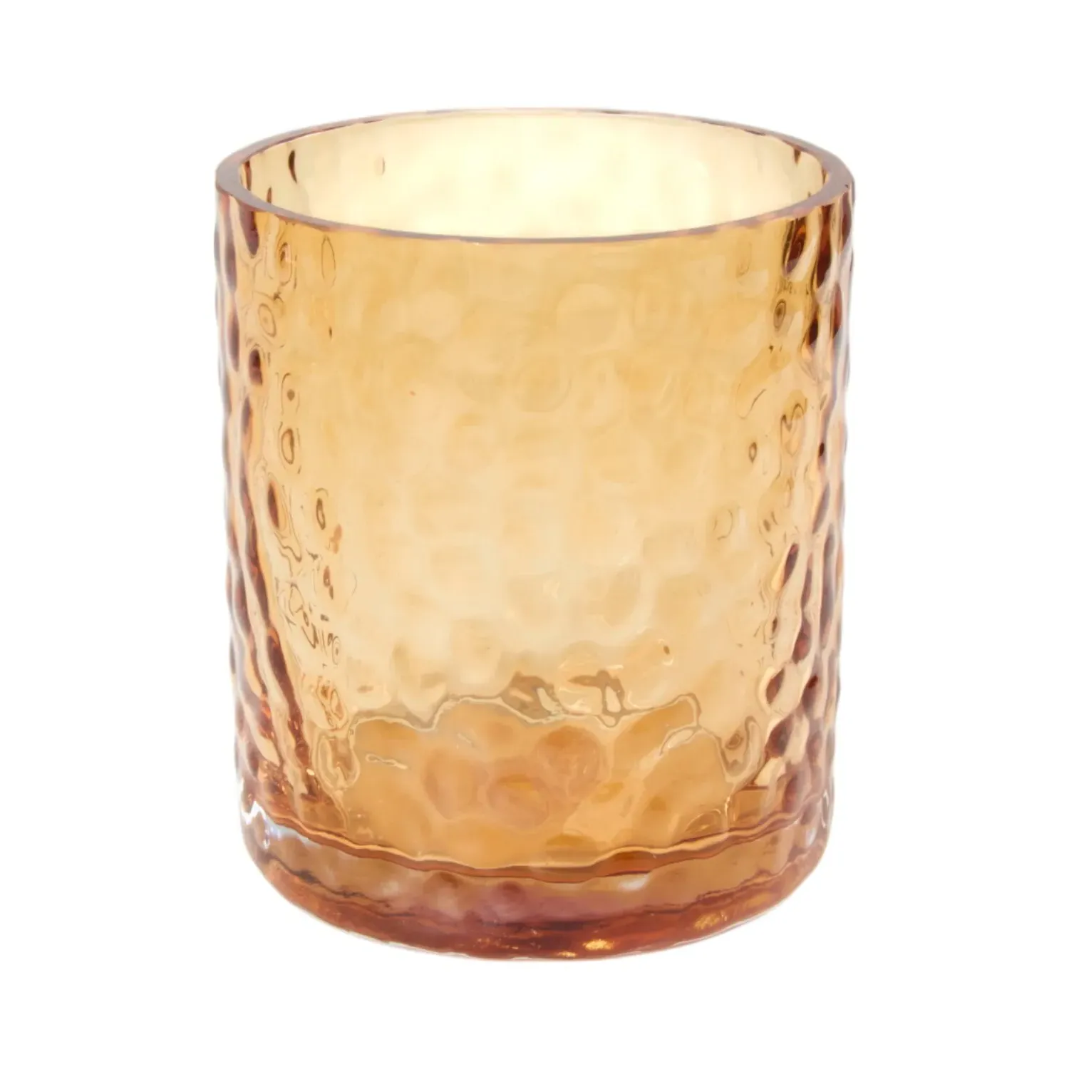 Zara Hurricane Candle Holder - Hammered Finish