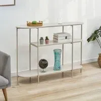 Zara Open Shelf Unit - Beige