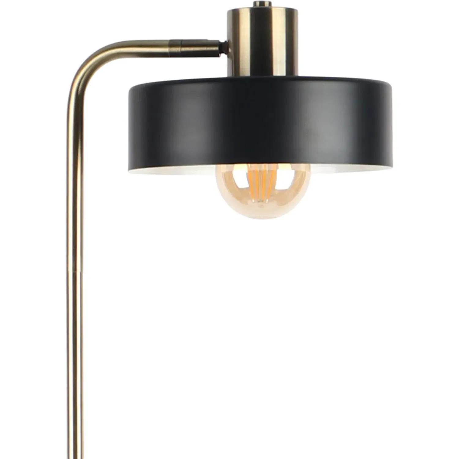 Zephyr Floor Lamp - Antique Brass, Metal