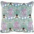 Zinnia Bee Cushion - Blue