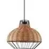 Zion Shade Light Shade - Black, Rattan