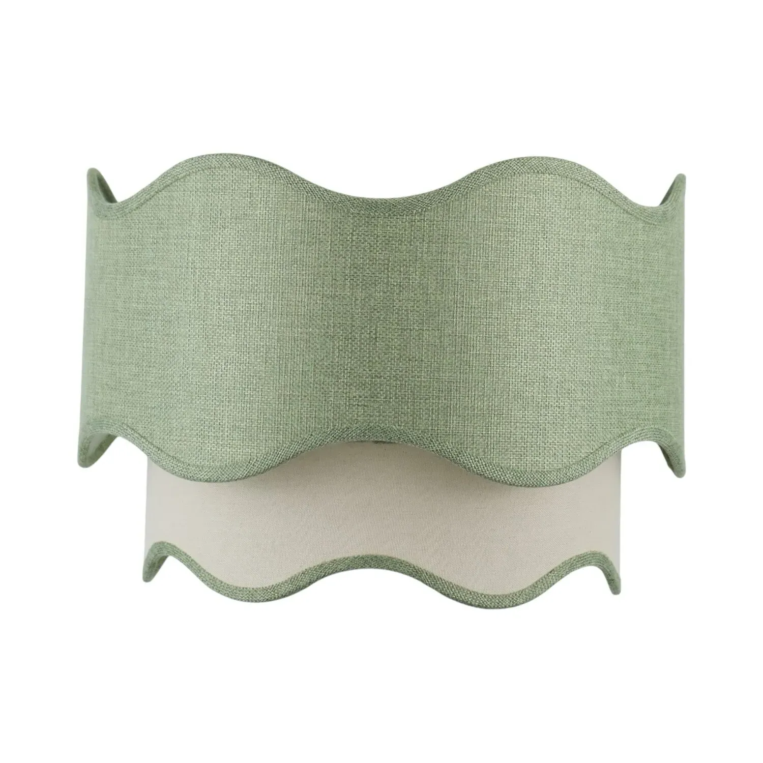 Zyla Two Tier Lamp Shade - Sage Green image