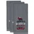 Santas Helper Tea Towel 3 Pack - Grey, Cotton