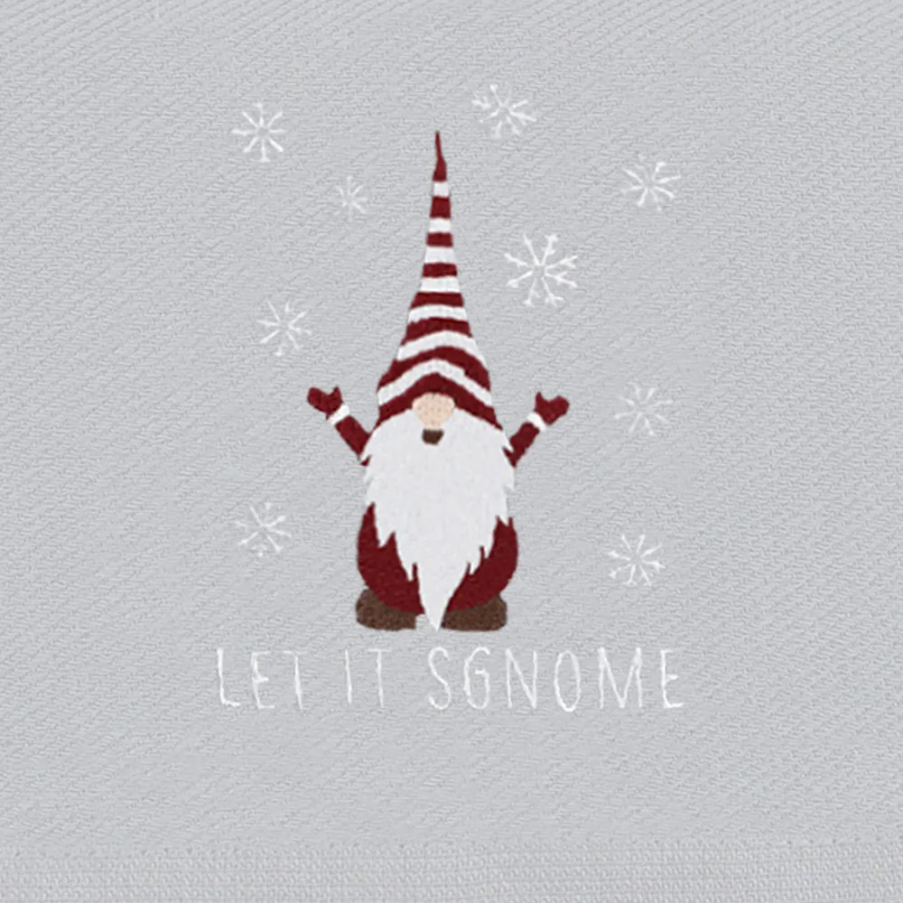 Xmas Gonks Tea Towel 3 Pack - White