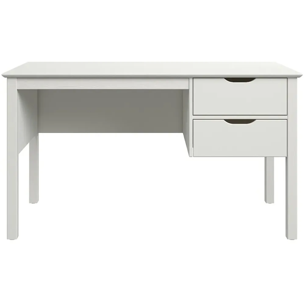Aponi 2 Drawer Vanity Dressing Table - White, Pine