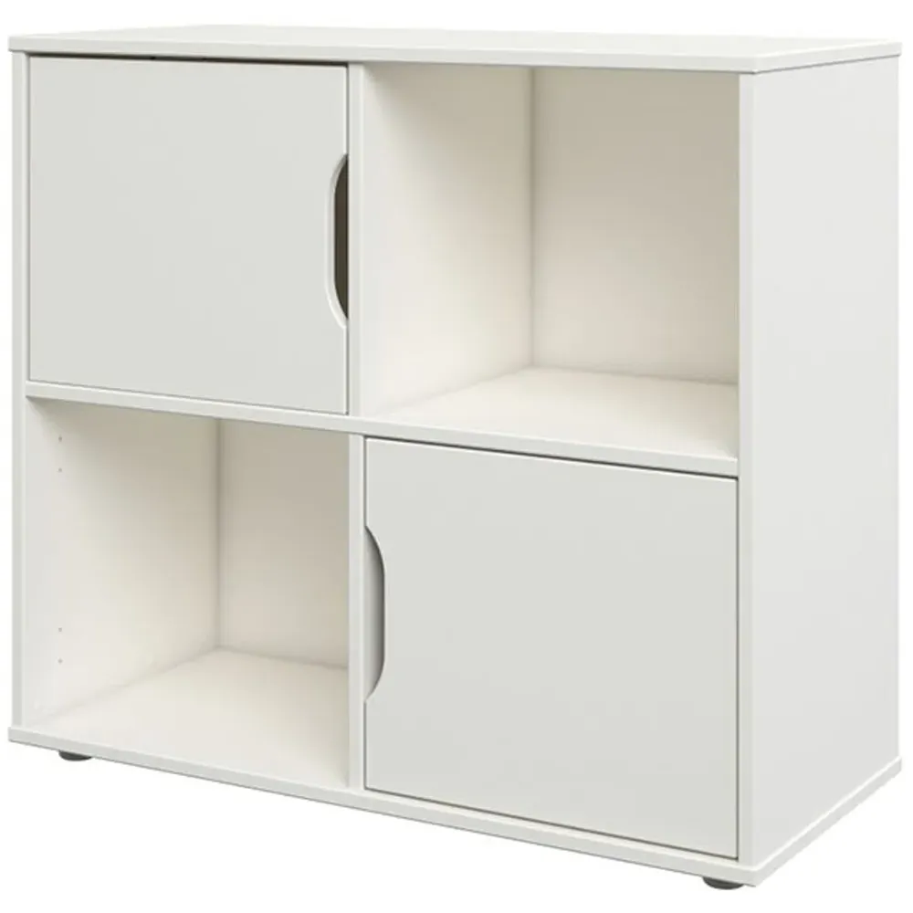 Midi Single Continental Mid Sleeper Craft Cabin Set - White