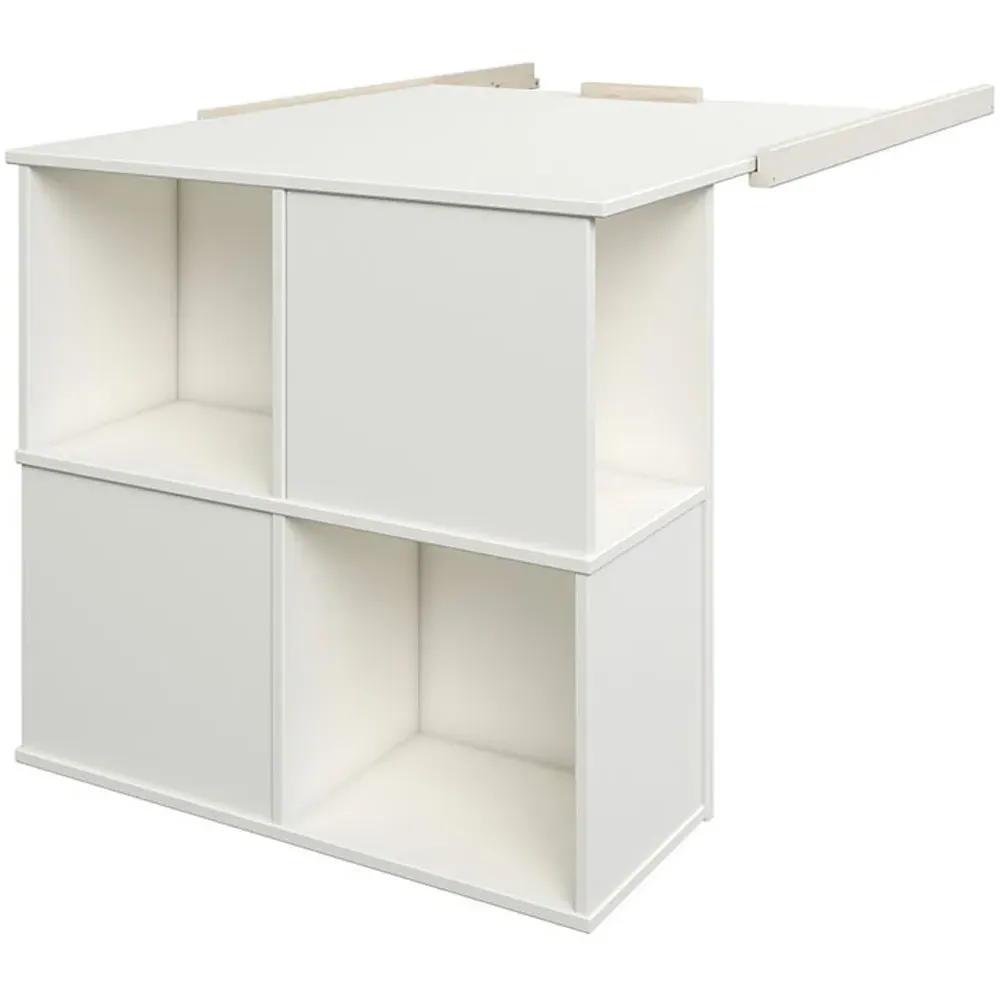 Midi Single Continental Mid Sleeper Craft Cabin Set - White