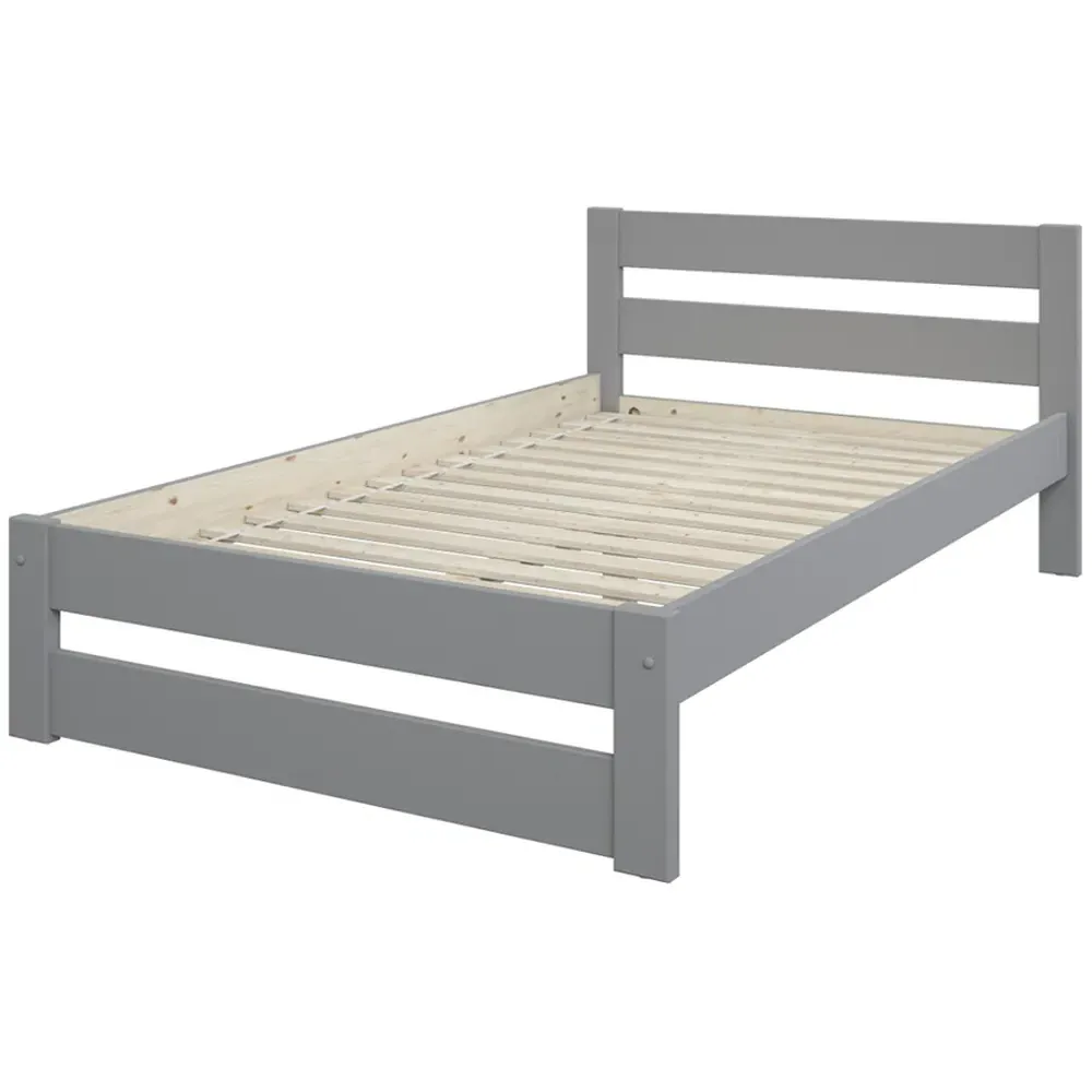 Noomi Tera Small Double Bed Frame - Grey