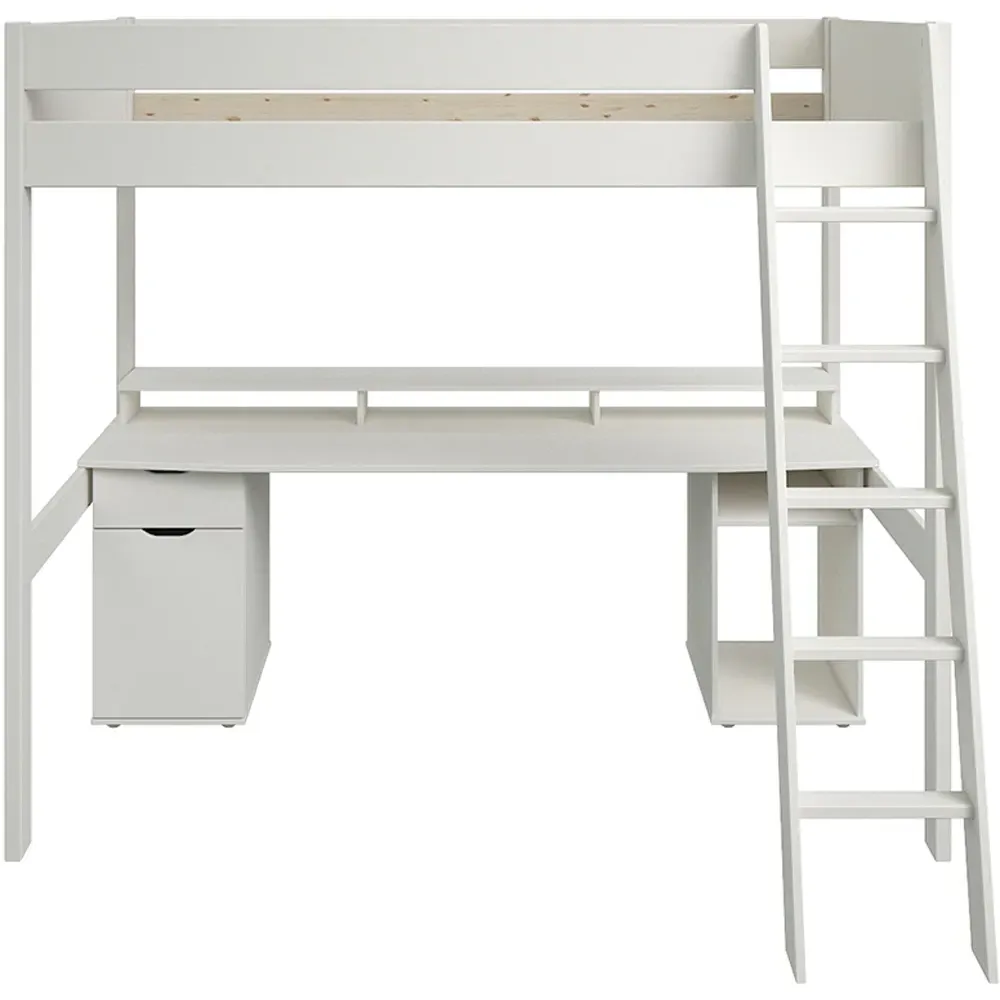 Tera Small Double Gaming High Sleeper - White