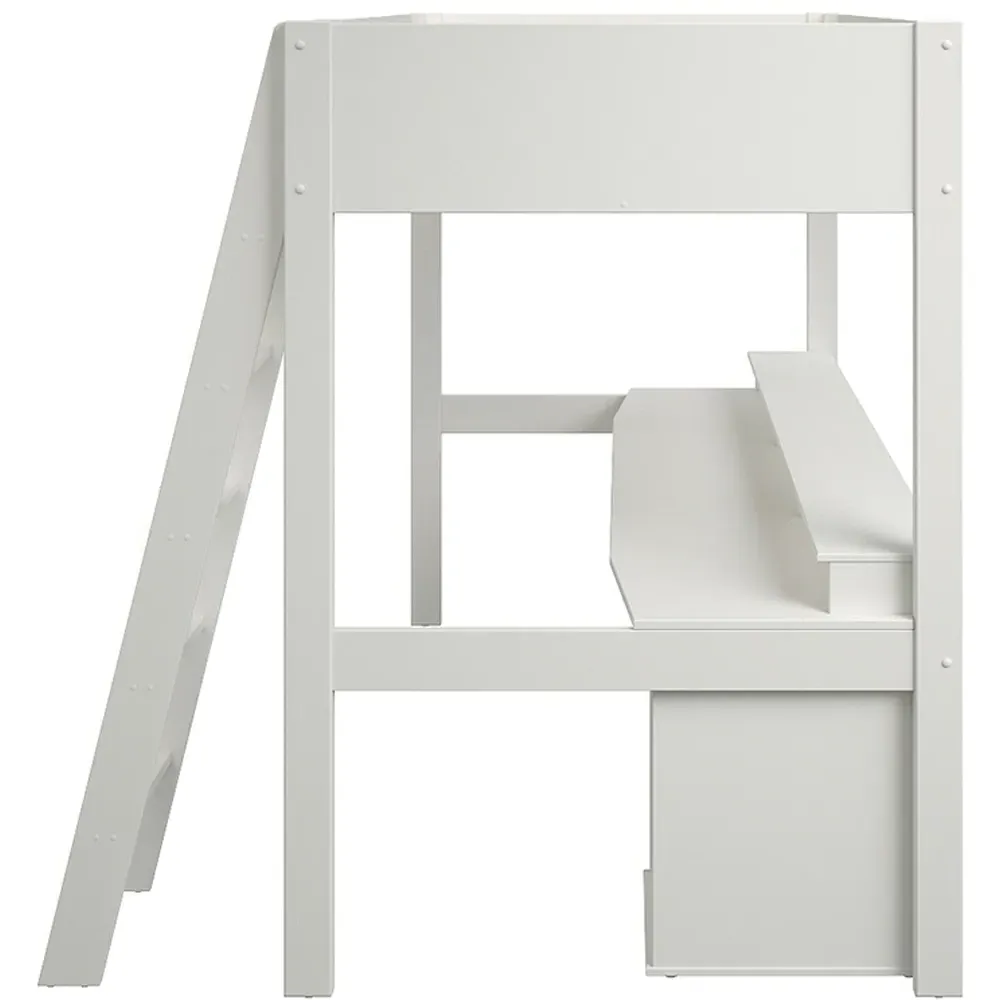 Tera Small Double Gaming High Sleeper - White